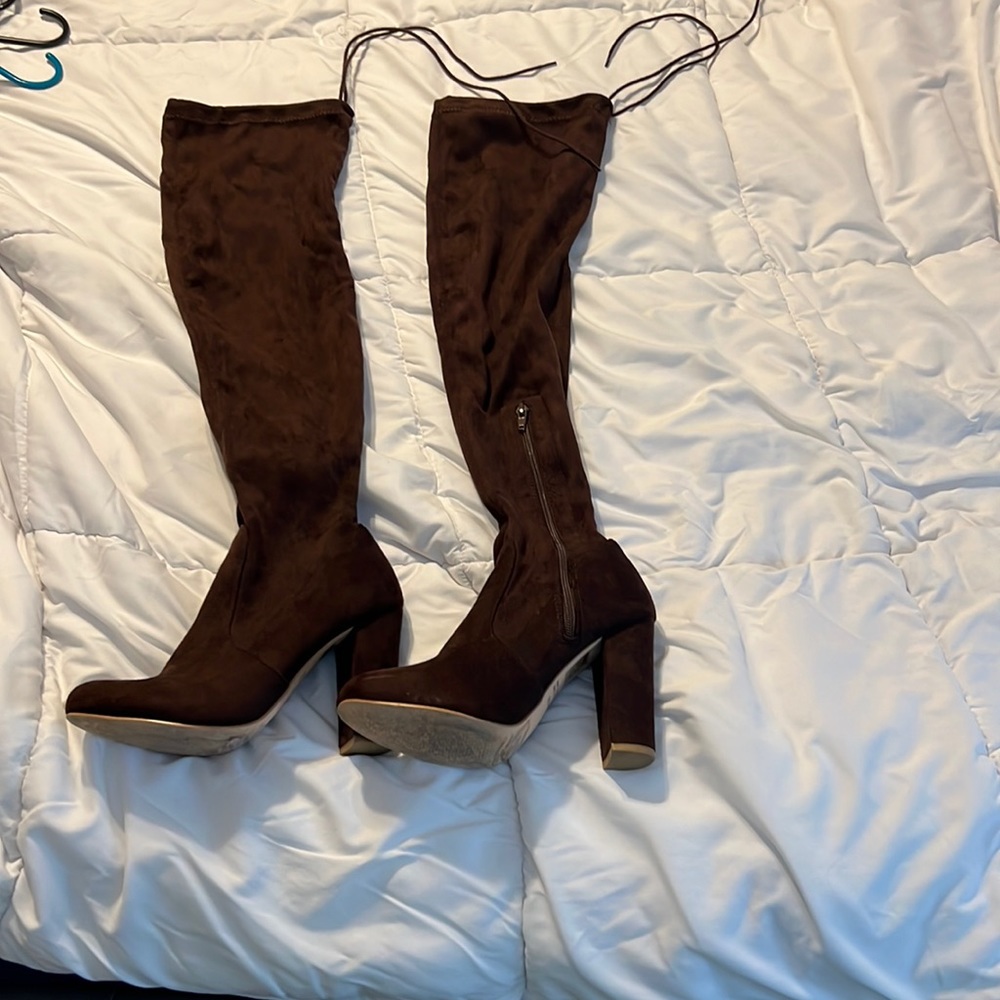 Thigh high boots